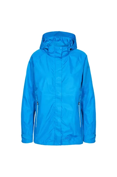 Trespass Womens/Ladies Review Waterproof Jacket - Vibrant Blue