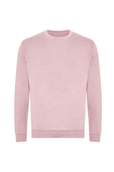 Awdis Unisex Adult Organic Sweatshirt - Baby Pink