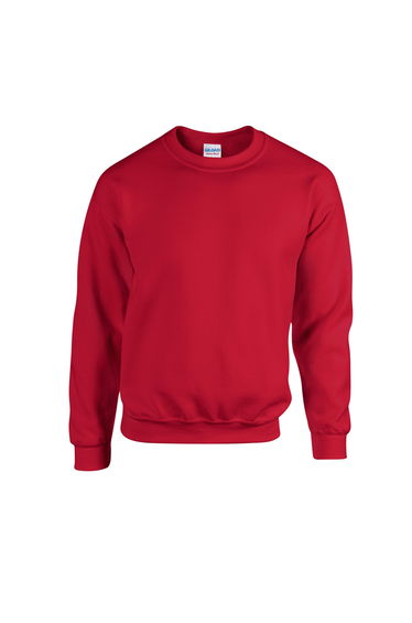 Gildan Mens Heavy Blend Sweatshirt - Cherry Red