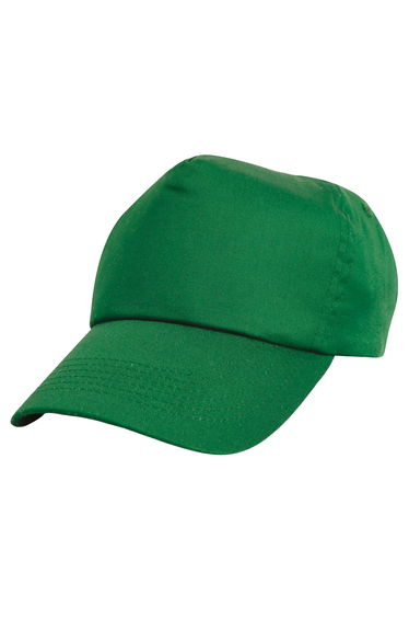 Result Unisex Childrens/Kids Plain Basebll Cap (Pack of 2) - Kelly Green