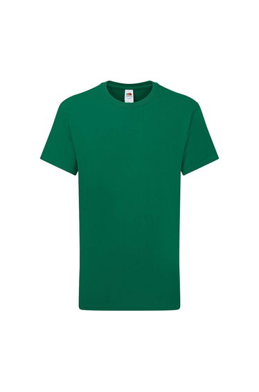 Fruit of the Loom Childrens/Kids Iconic 195 T-Shirt - College Green