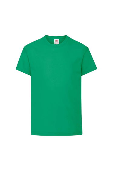 Fruit of the Loom Childrens/Kids Original Cotton T-Shirt - Kelly Green