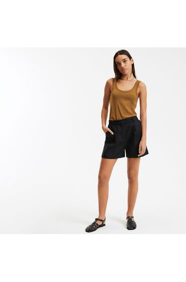 Crew Neck Vest Top