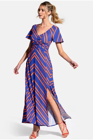 Crepe Maxi Dress