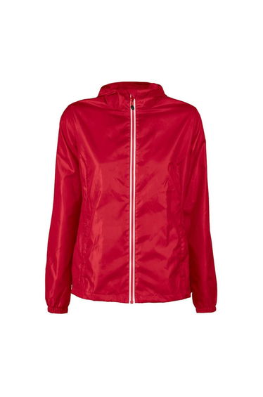 Printer RED Womens/Ladies Fastplant Jacket - Red