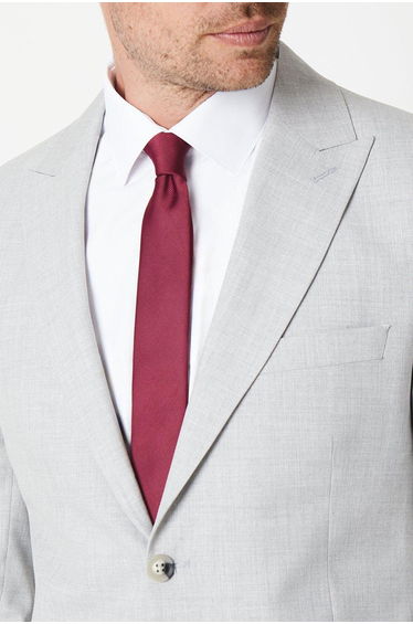 Claret Slim Tie