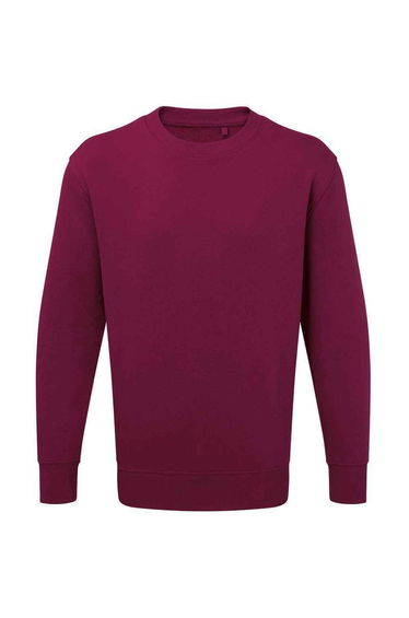 Anthem Unisex Adult Organic Sweatshirt - Burgundy