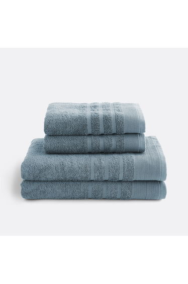 Zavara Towels in Towelling 600g in Set of 4
