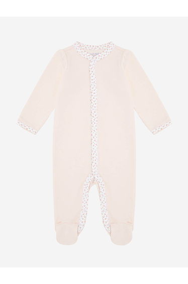 Baby Girls Logo Babygrow in Pink