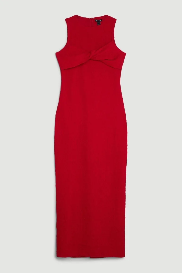 Crinkle Jersey Sleeveless Dress - 3