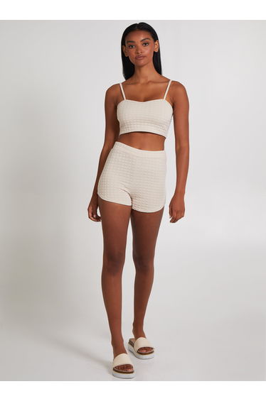 Quilted Crop Top