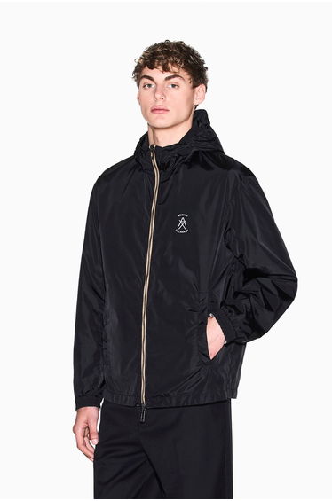 Blouson Jacket Reversable Print Multi