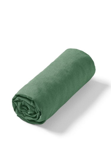 Elina 100% Washed Linen Fitted Sheet product thumbnail 2