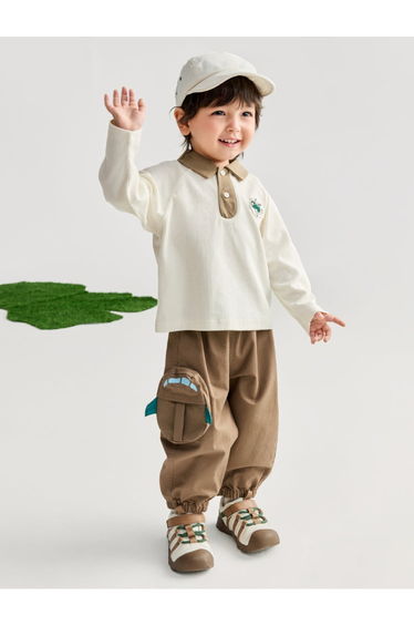 Boys' Cargo Pants With Flap Pockets