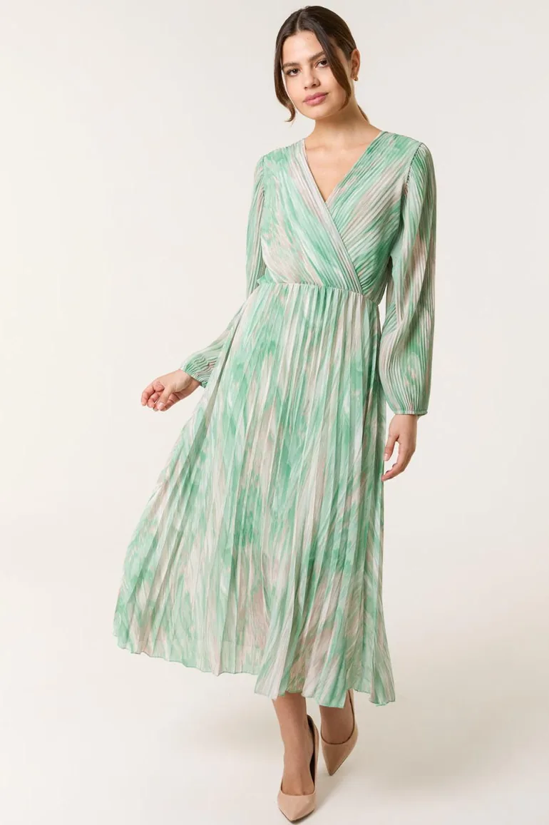 alaia belted denim midi wrap dress Denim Belted Midi Dress