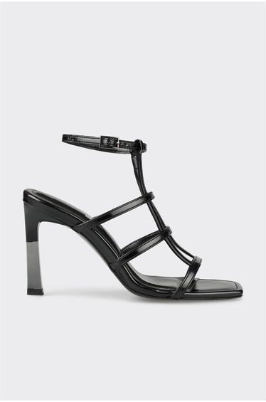 Black Women's Heeled Sandals