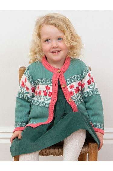 Rosey posey cardi