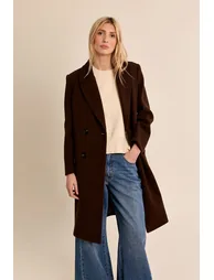 Long Buttoned Coat - 4