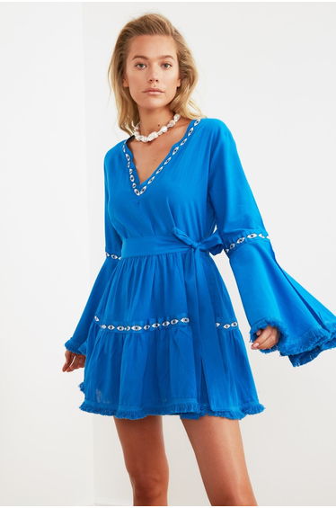 Dress - Navy blue - Skater