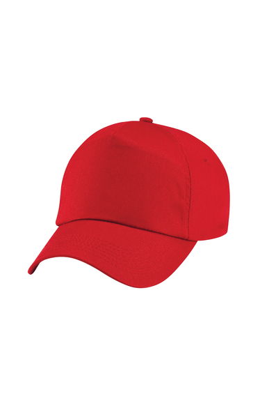 Beechfield Childrens/Kids Original 5 Panel Cap - Classic Red