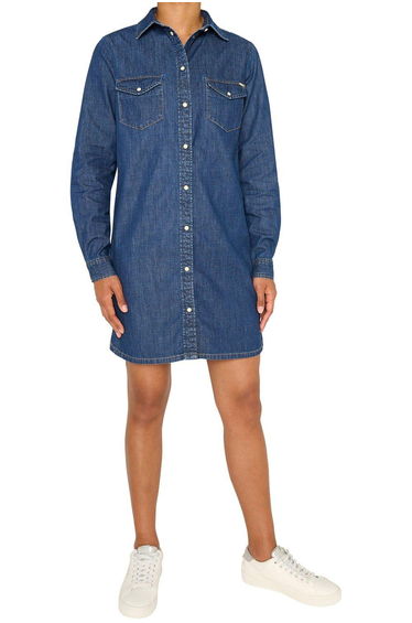Maya Denim Dress Denim Wash