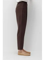 Mizalle Lyocell Casual Fit Elastic Pants - 1