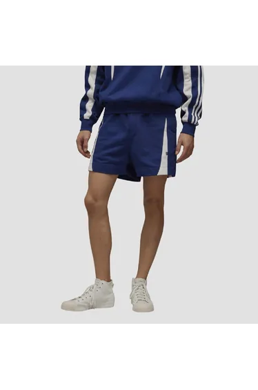 شورت برمودا واي 3 أزرق بقصة مستقيمة