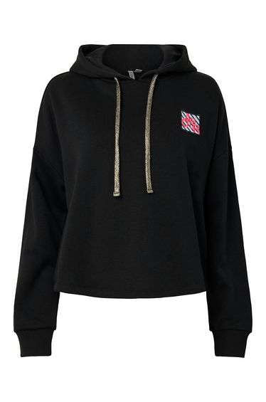 Chest Detail Hoodie