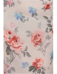Goddiva Floral Printed Chiffon Ruffle Maxi - 5
