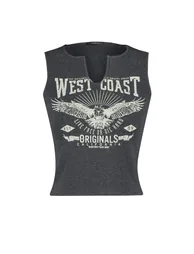 Anthracite Fitted/Sticky Collar Detail, Printed Corduroy Crop, Stretchy Knit Undershirt - 4