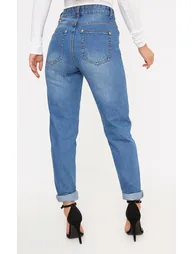 Petite Midwash Mom Jeans - 3