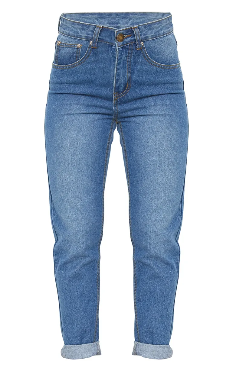 Petite Midwash Mom Jeans - 2