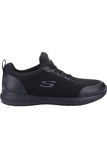 Skechers Mens Squad SR Myton Occupational Shoes - Black