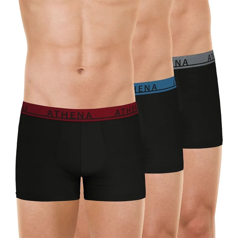 Pack of 3 Easy Colour Boxer Shorts - 3