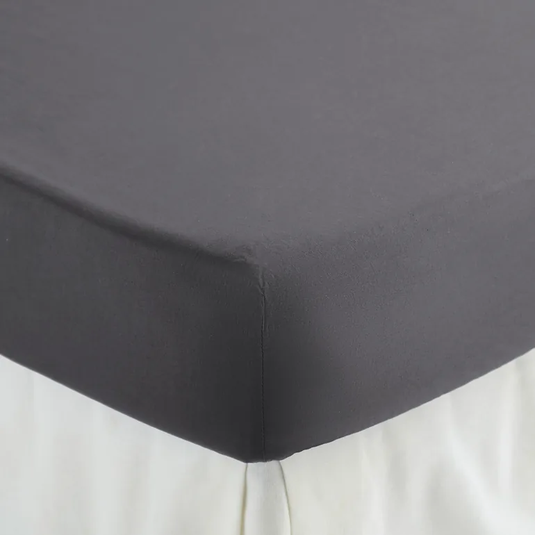 35cm 100% Cotton Percale 200 Thread Count Fitted Sheet - 6