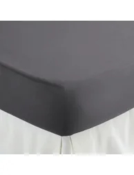 35cm 100% Cotton Percale 200 Thread Count Fitted Sheet - 6