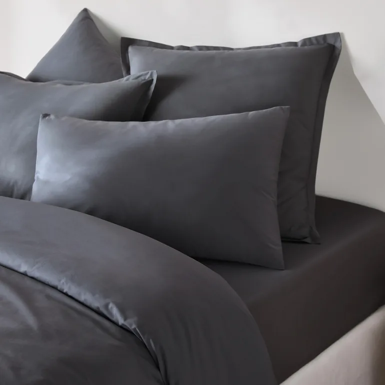 35cm 100% Cotton Percale 200 Thread Count Fitted Sheet - 5