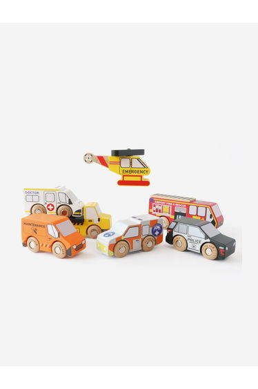 Emergency Helicopter & Rescue Cars-7 Piece product thumbnail 4