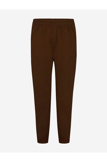 Zeco Kids School Jogging Bottoms in Brown