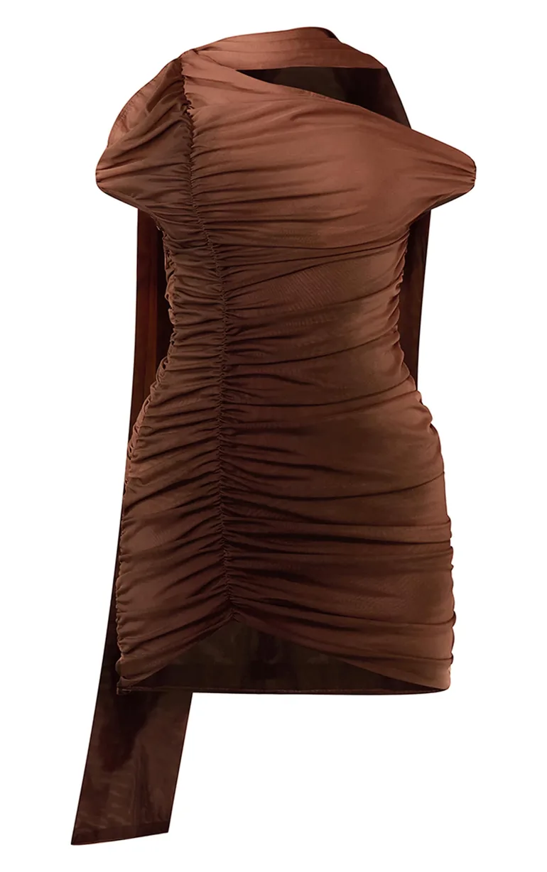 plt dresses bodycon PLT Pretty Little Thing SHAPE SAGE GREEN SHEER MESH BODYCON DRESS. UK Size 8