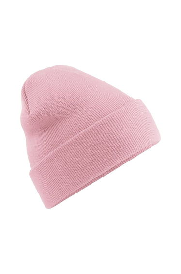 Beechfield Soft Feel Knitted Winter Hat - Dusky Pink
