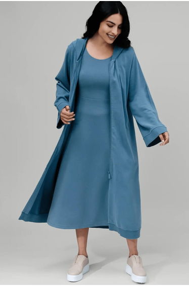 Good To Go Abaya - CORE BLUE