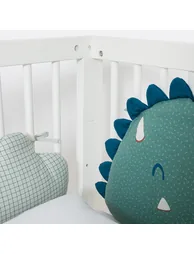 Little Dino Percale Mix and Match Cot Bumper - 1