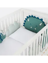 Little Dino Percale Mix and Match Cot Bumper