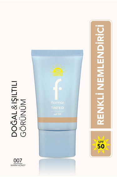 Sun Lovers Moisturizing Effect & Natural Finish Tinted Sunscreen Spf50-007 Warm Honey