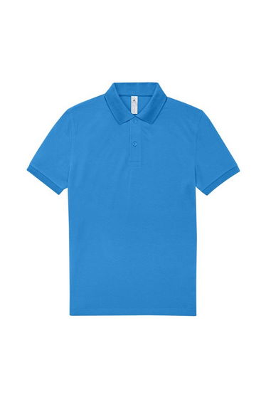 B&C Mens My Polo Shirt - Lake Blue