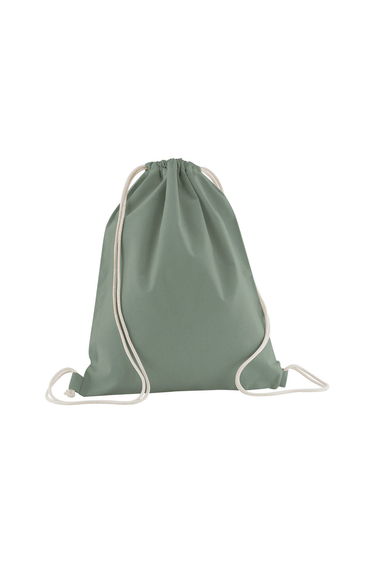 Westford Mill Organic Cotton Drawstring Bag - Dusty Green