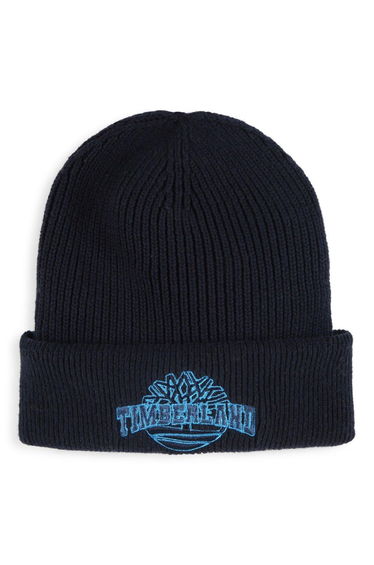 TIMBERLAND BOYS LOGO BEANIE NIGHT