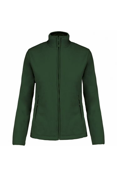 Kariban Womens/Ladies Maureen Microfleece Jacket - Forest Green