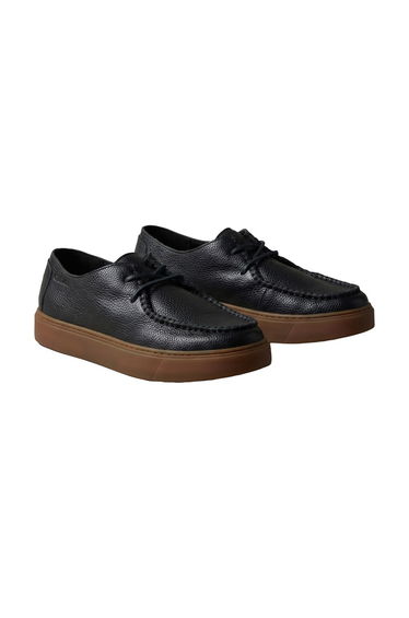 Hybrid Clean Apron Derby Shoe Black/Gum